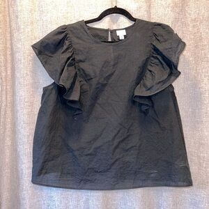 A New Day ruffle top xxlarge